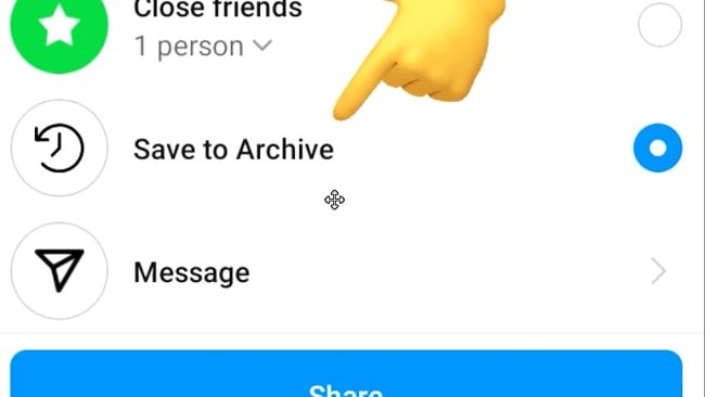 Neue Archiv Funktion für Stories