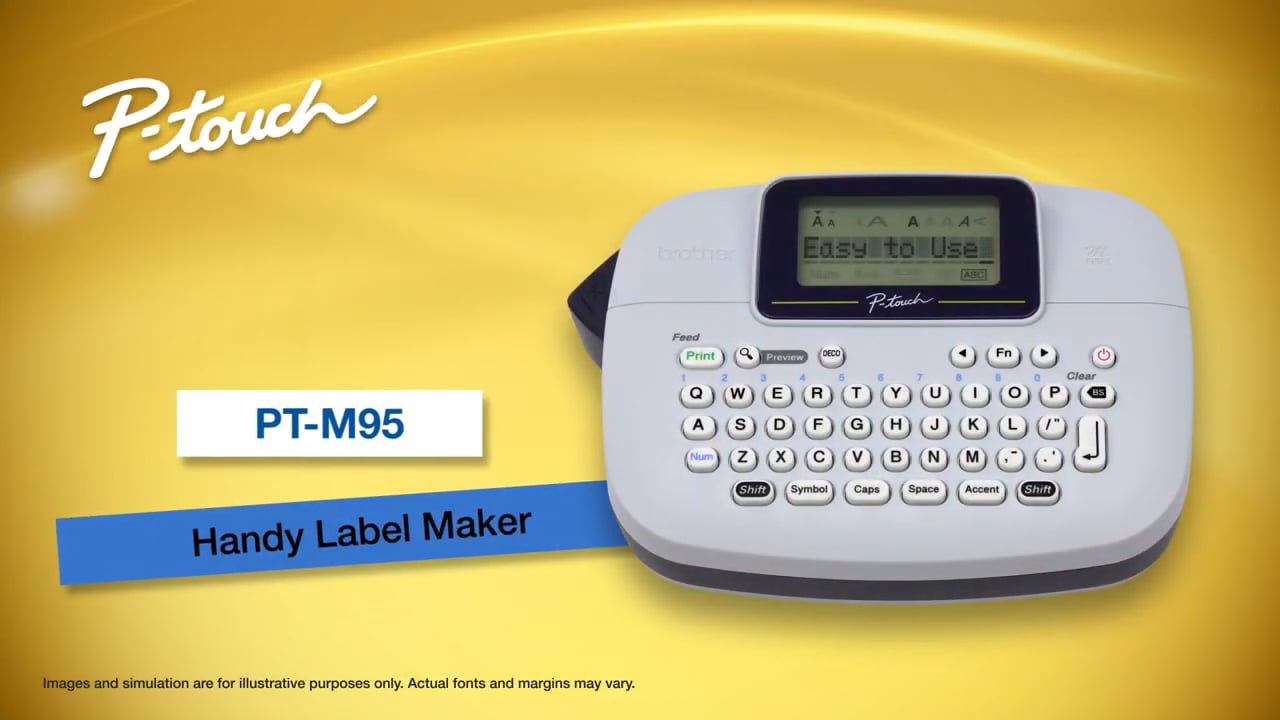 Brother PTM95 Labelprinter on Vimeo