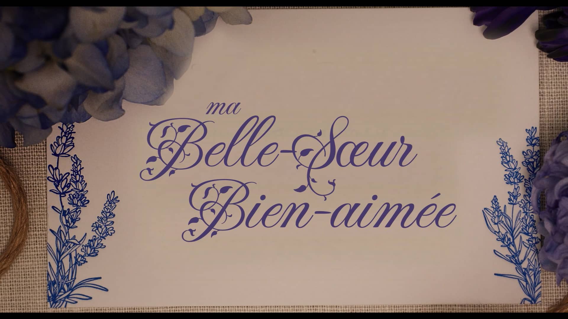 Ma Belle Soeur Bien Aimée Bande Annonce Vf On Vimeo 9950