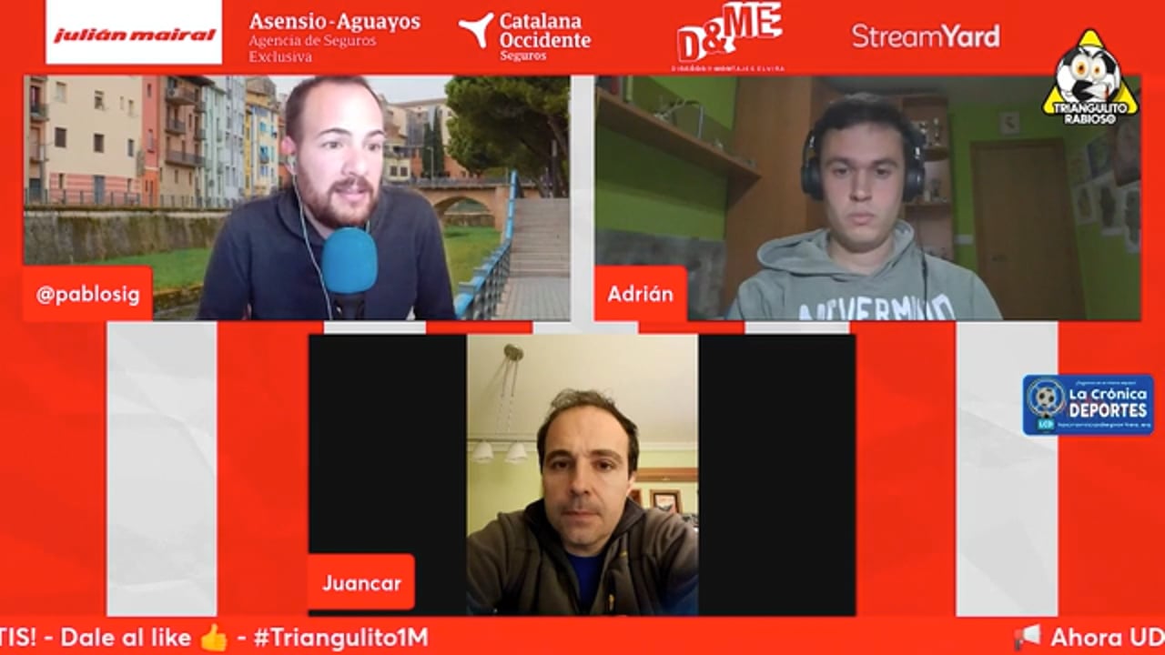 (Jornada 23 - 3ª División) TERTULIA UD BARBASTRO / Fuente: Canal YouTube El Triangulito Rabioso