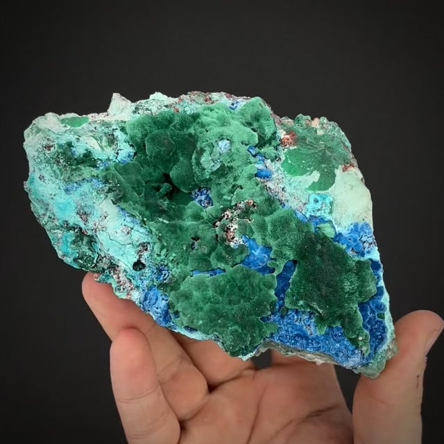 Plancheite & Malachite