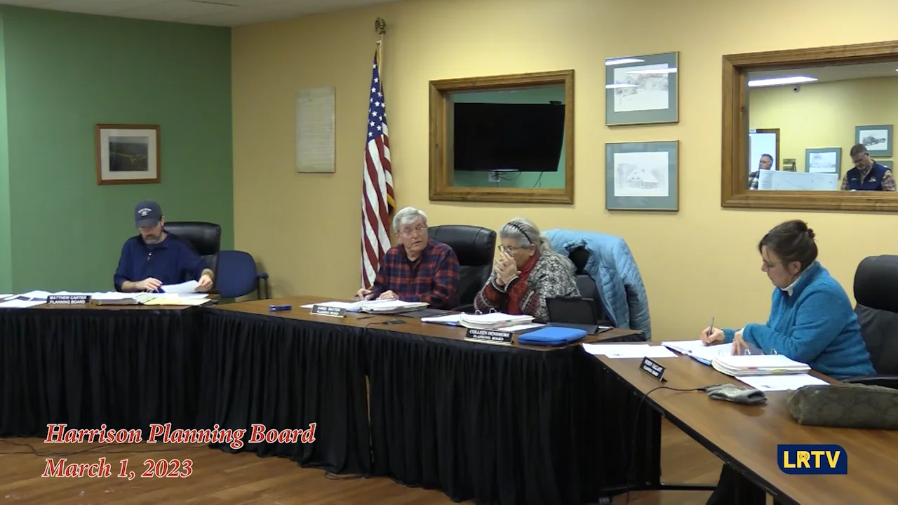 Town of Harrison 2023 Harrison Planning Board 312023 on Vimeo