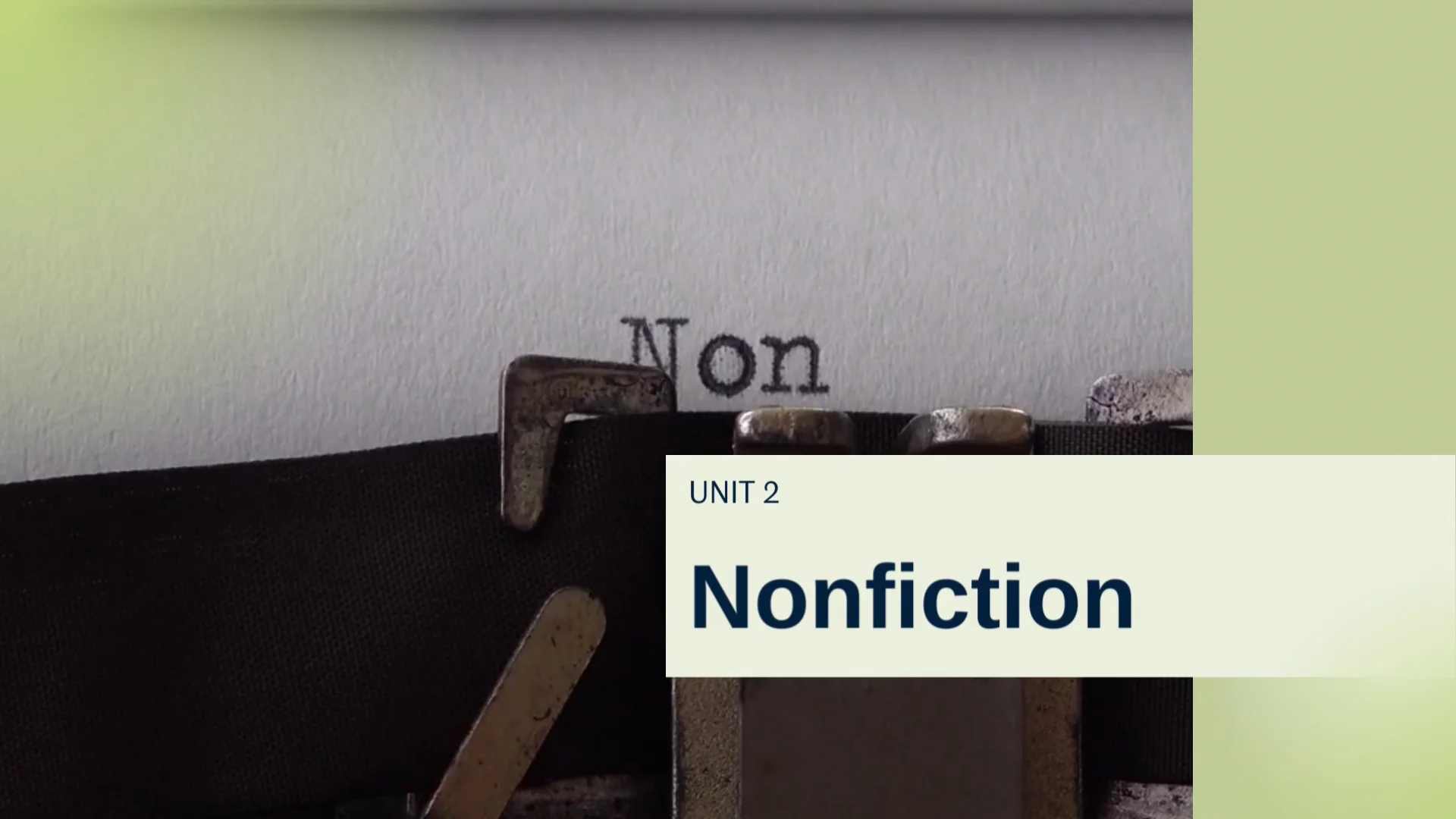 UNIT 2 on Vimeo