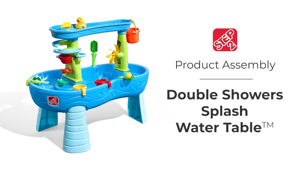 4215 Double Showers Splash Tower Water Table Assembly on Vimeo