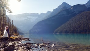 Sarah + Craig - Lake Louise Wedding