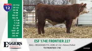 Lot #12 - ESF 174E FRONTIER 227