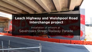 Leech Highway Interchange Project Artwork