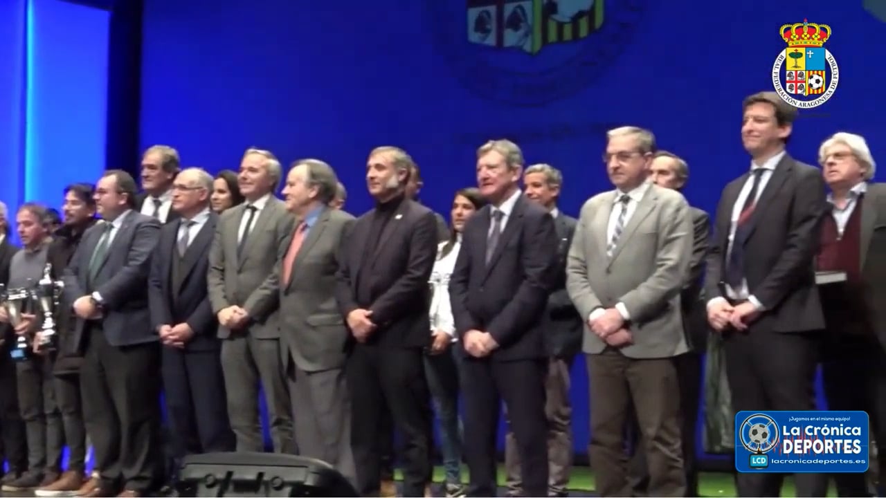 RESUMEN DE LA GALA DE CLAUSURA (Centenario de la Real Federación Aragonesa de Fútbol) Fuente: YouTube Federación