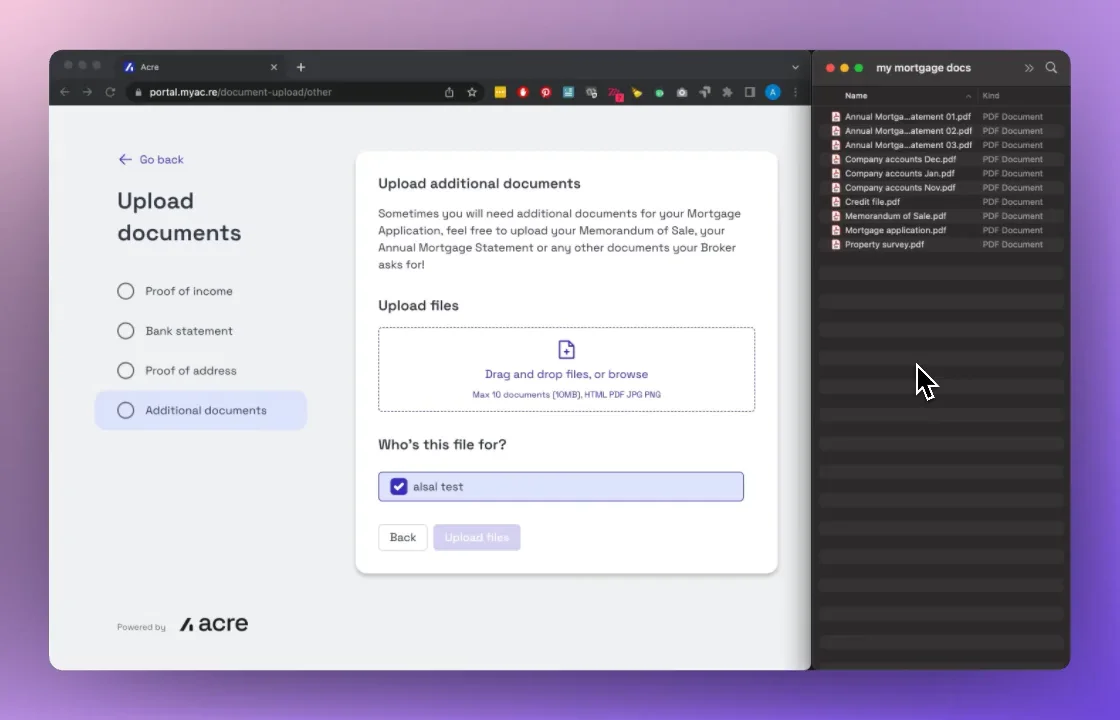 multiple doc upload
