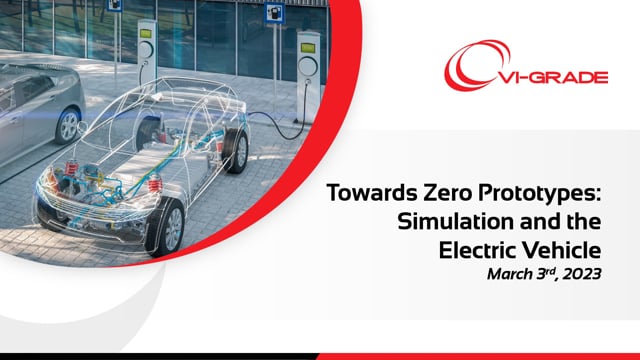 Towards zero prototypes: simulation and the electric vehicle