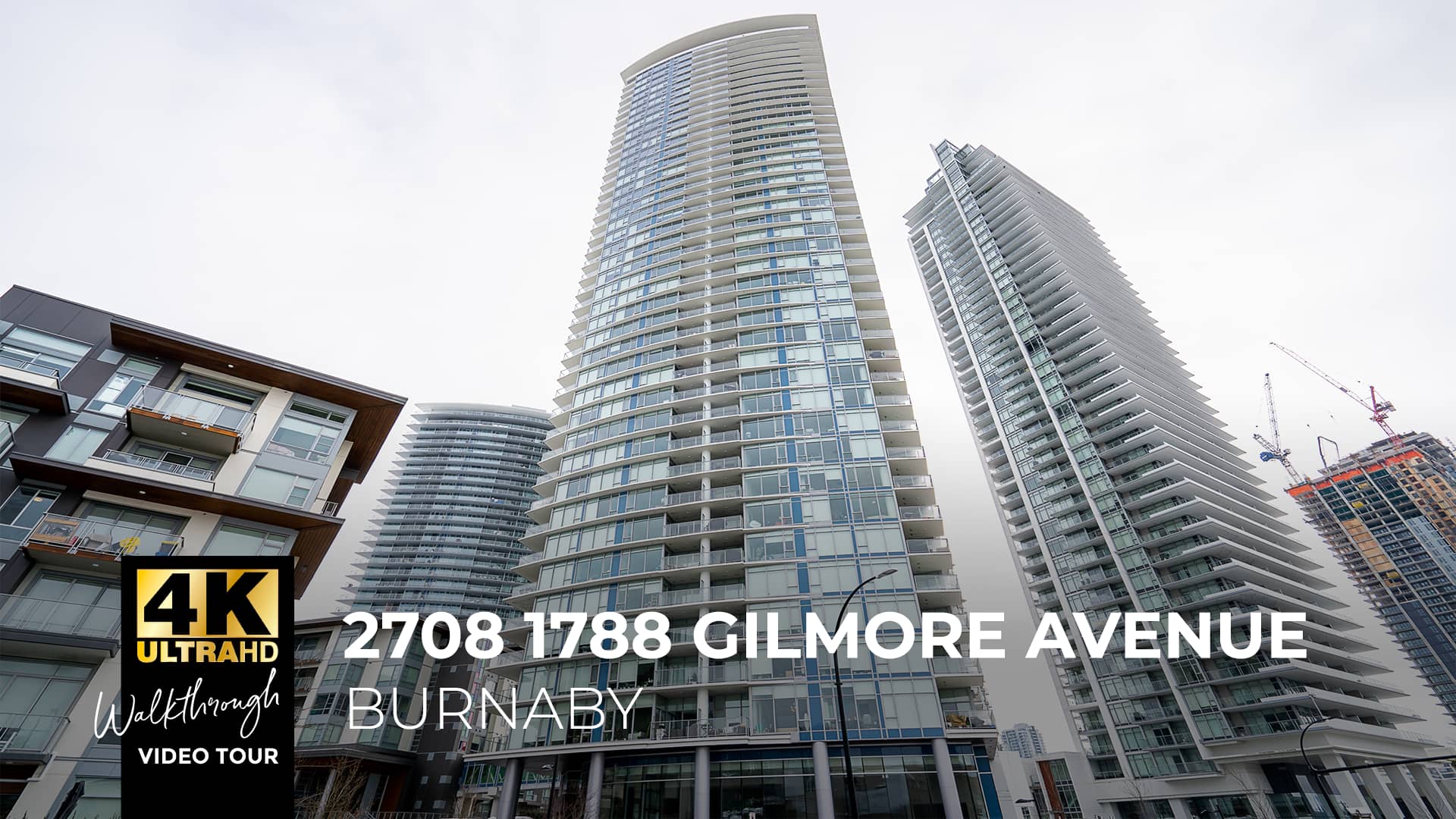 Unit 2708 1788 Gilmore Avenue, Burnaby for Sam Veltri Real Estate 4K
