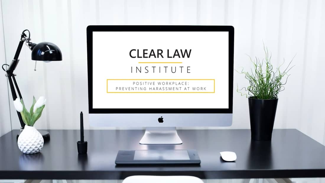 California Sexual Harassment Training & Requirements | Clear Law Institute