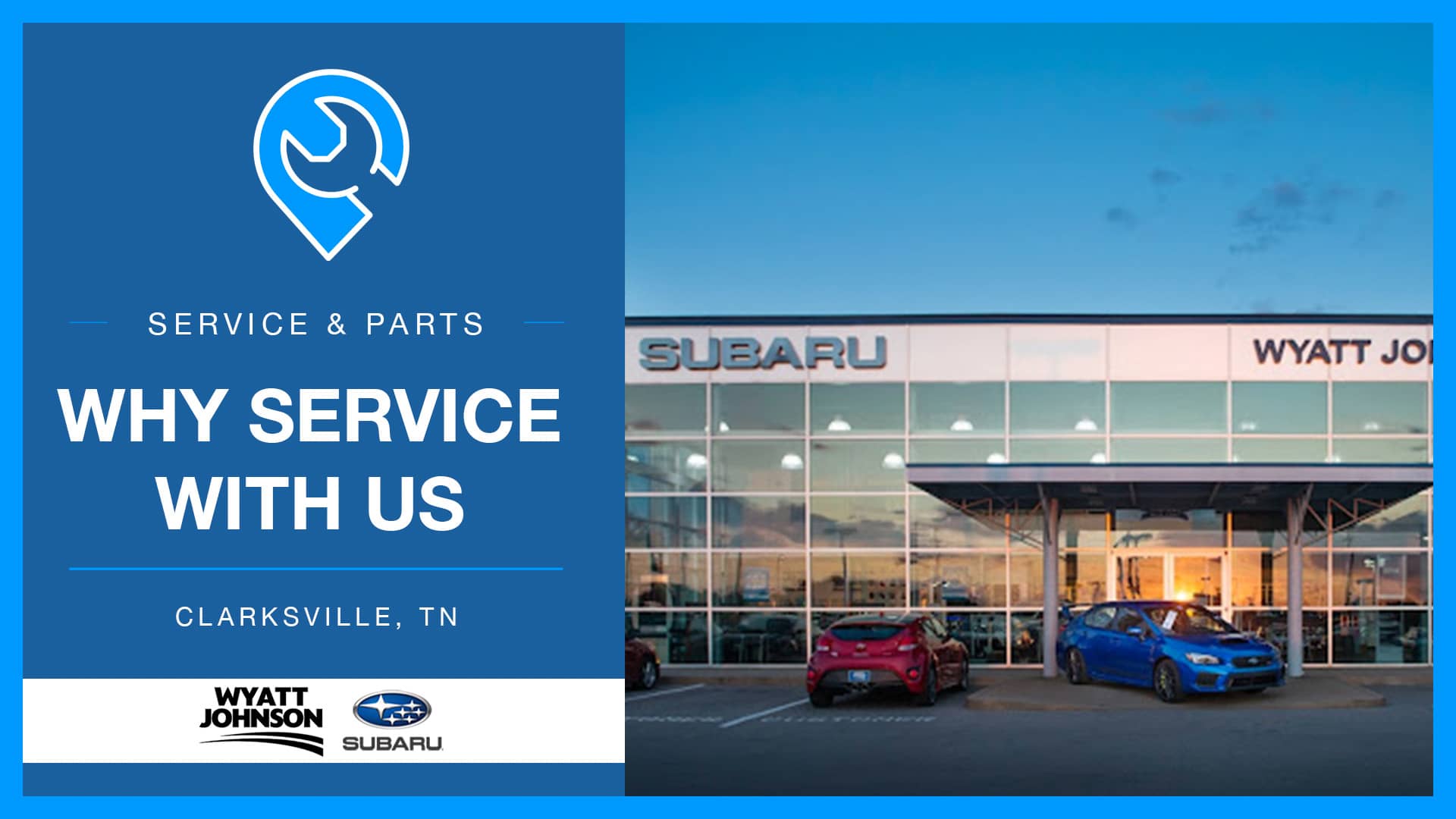 Subaru Service Clarksville, TN // Wyatt Johnson Subaru on Vimeo