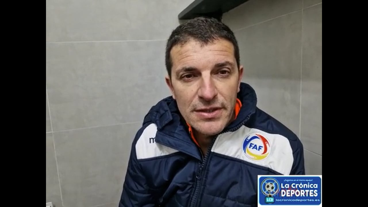 LA PREVIA / CD Altorricón - CD Sariñena / ROMÁN PANADERO (Entrenador Altorricón) Jornada 19 / Regional Preferente Gr 1 / Fuente: CD Altorricón