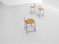 The chairs `Balustrade 600`