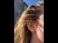 Emerald 14k Earrings 13134-8096