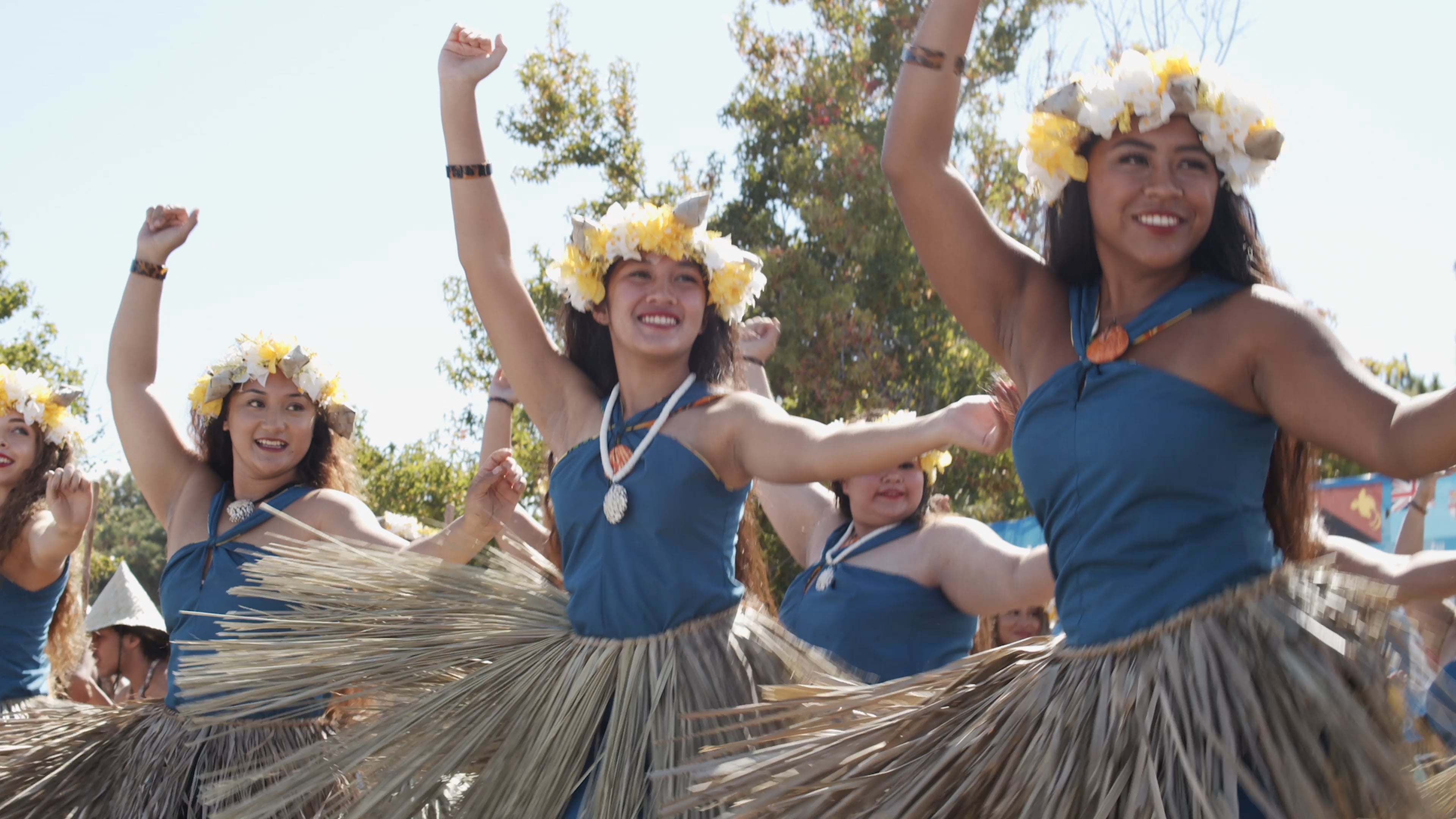 8 Pcs Hula Gonna Hawaiana, Costume Festa Hawaiana, Gonna Hawaiana