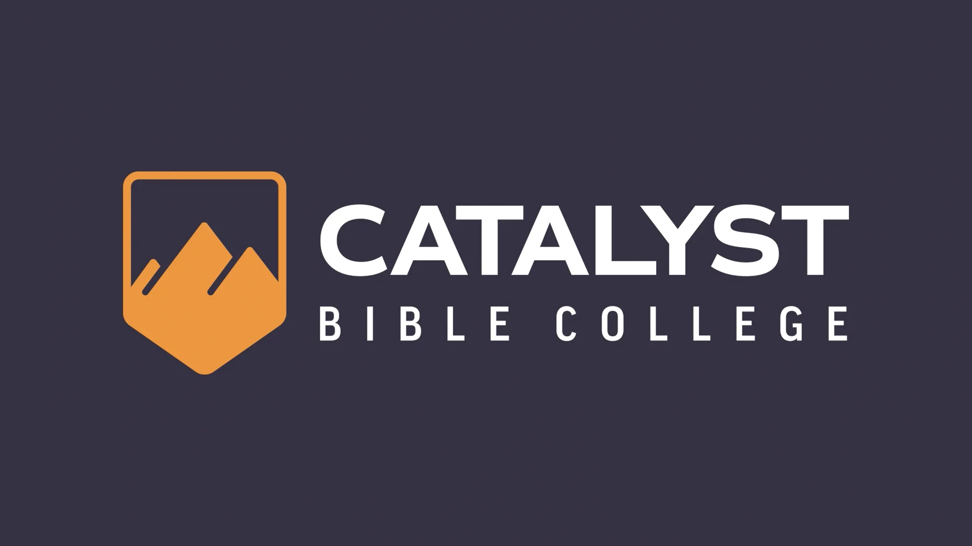 Catalyst Bible College.mp4 on Vimeo