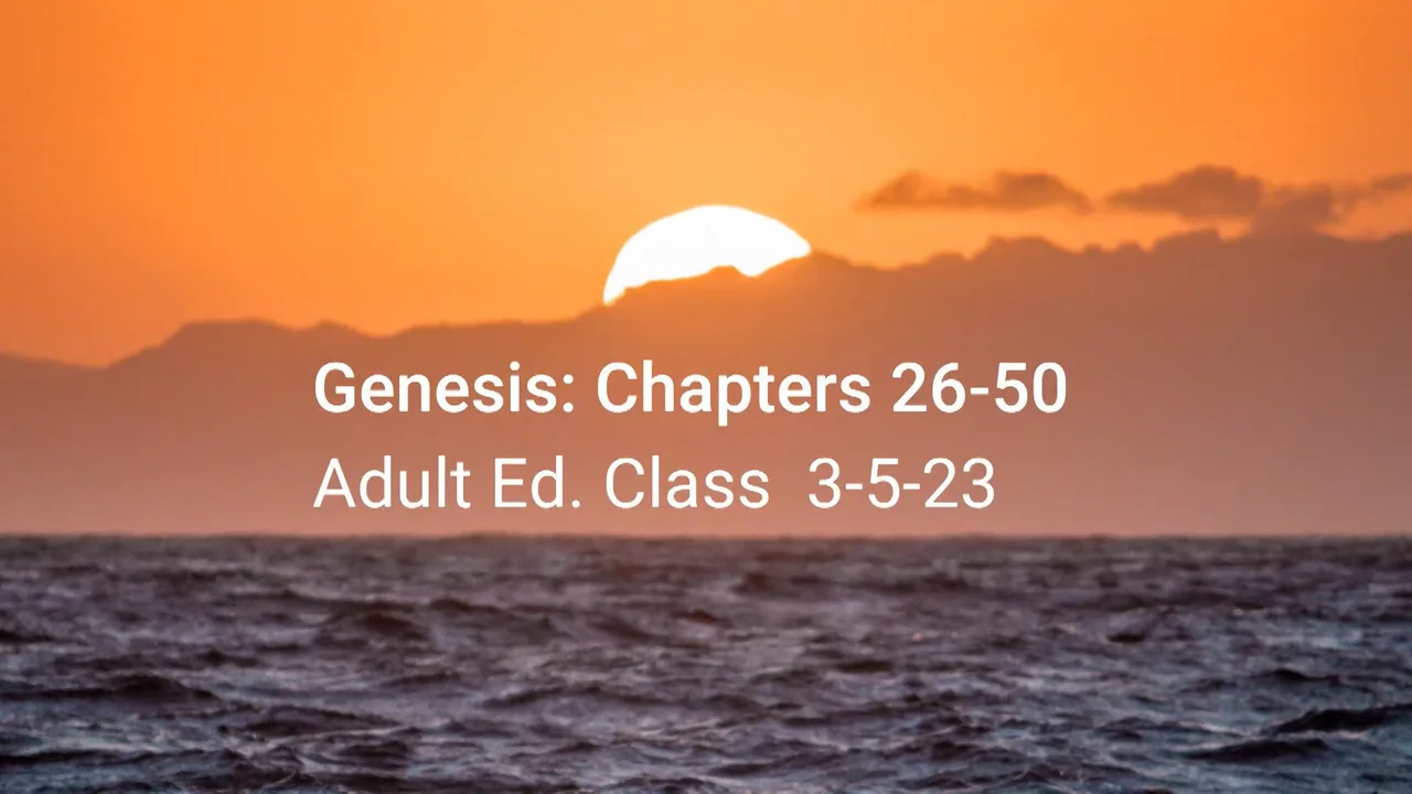 Genesis - Genesis: Lesson 13 on Vimeo