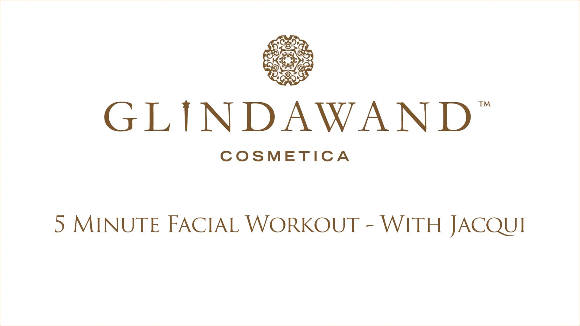 GlindaWand Fountain of Youth Elixir 5 Minute Facial Workout on Vimeo
