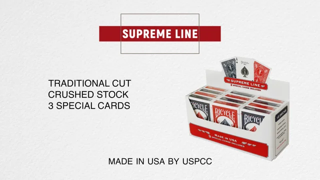 Bicycle cards supreme online line