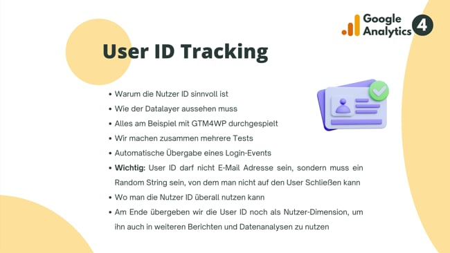 User ID Tracking