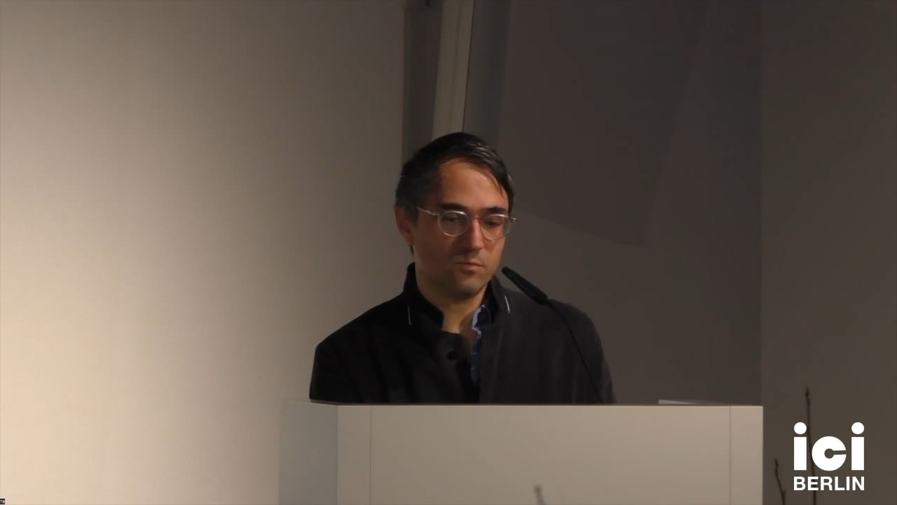Talk by Thomas Khurana