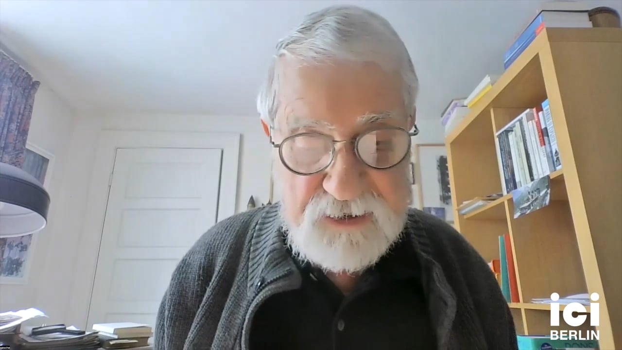 Talk by Rodolphe Gasché