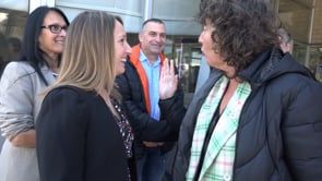 La Consellera Jordà es reuneix amb  els pescadors en un acte de partit