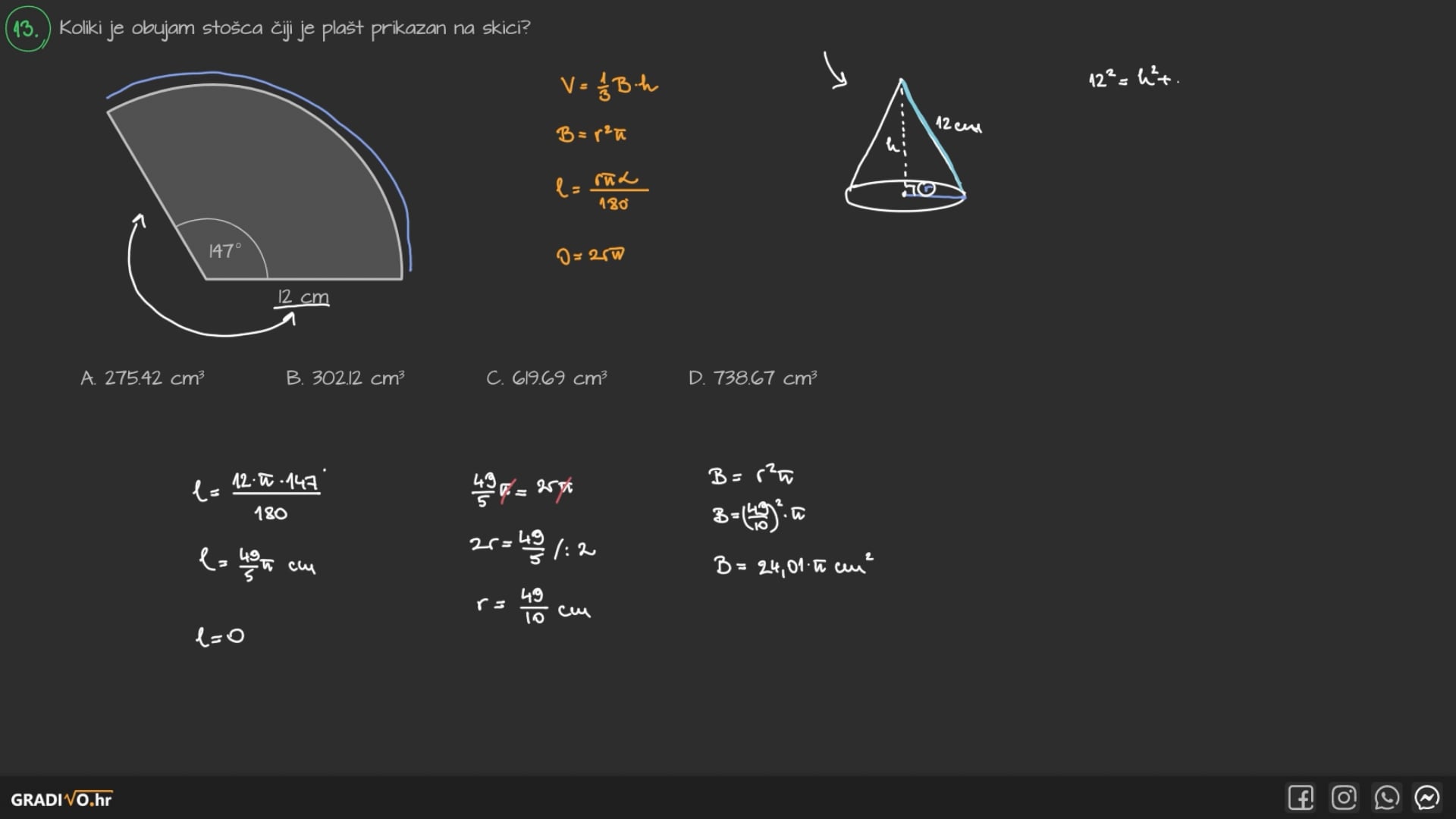 Matematika A - 2016. jesen, 13.