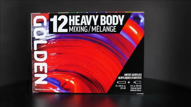 Golden Heavy Body 12-Color Mixing Set