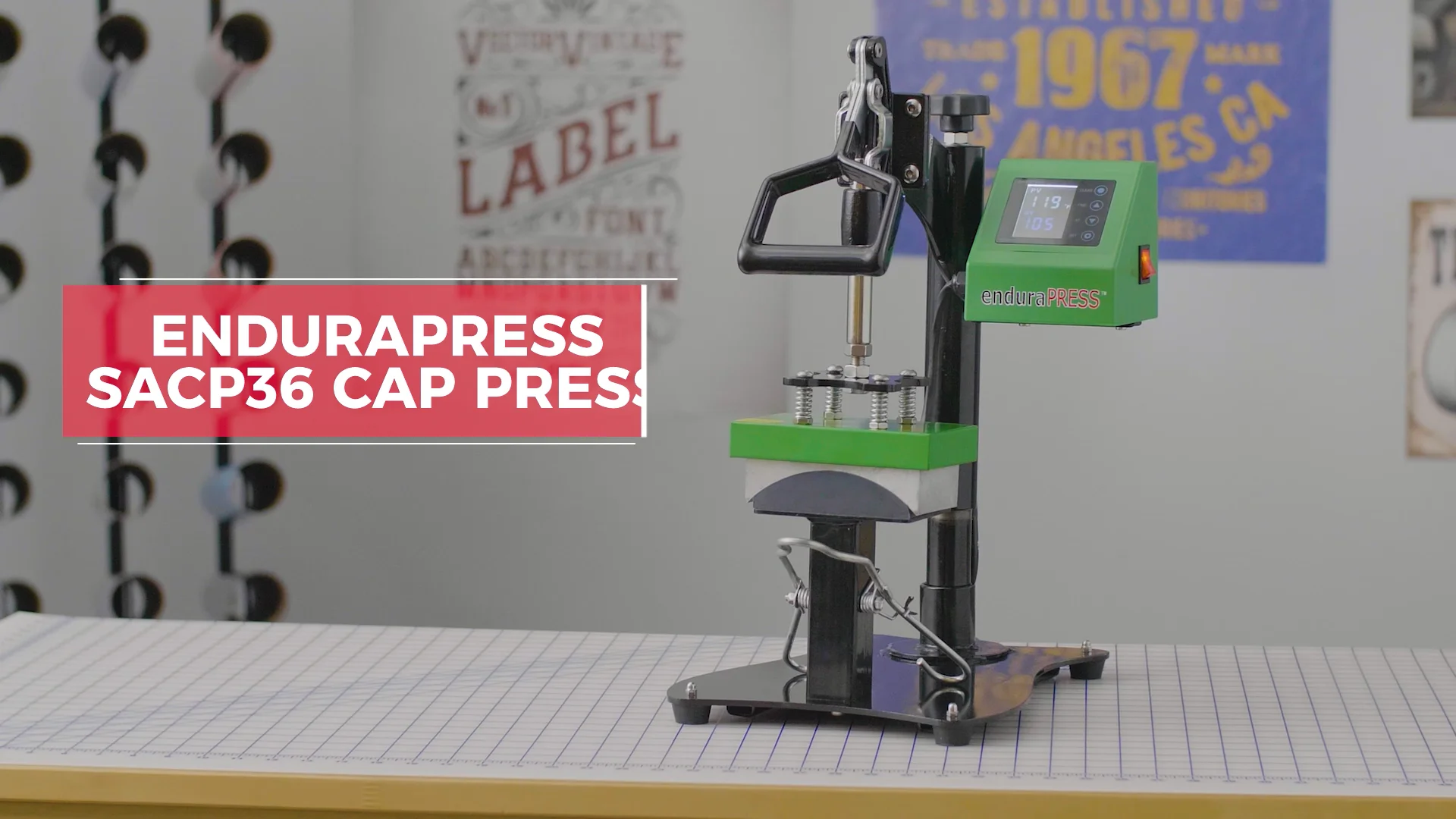 SA-CP36 Cap Press on Vimeo
