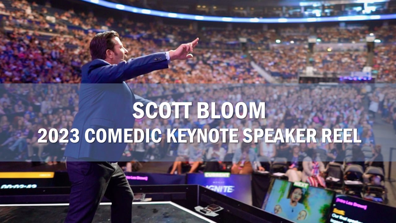 Scott Bloom 2023 Comedic Keynote Speaker Reel