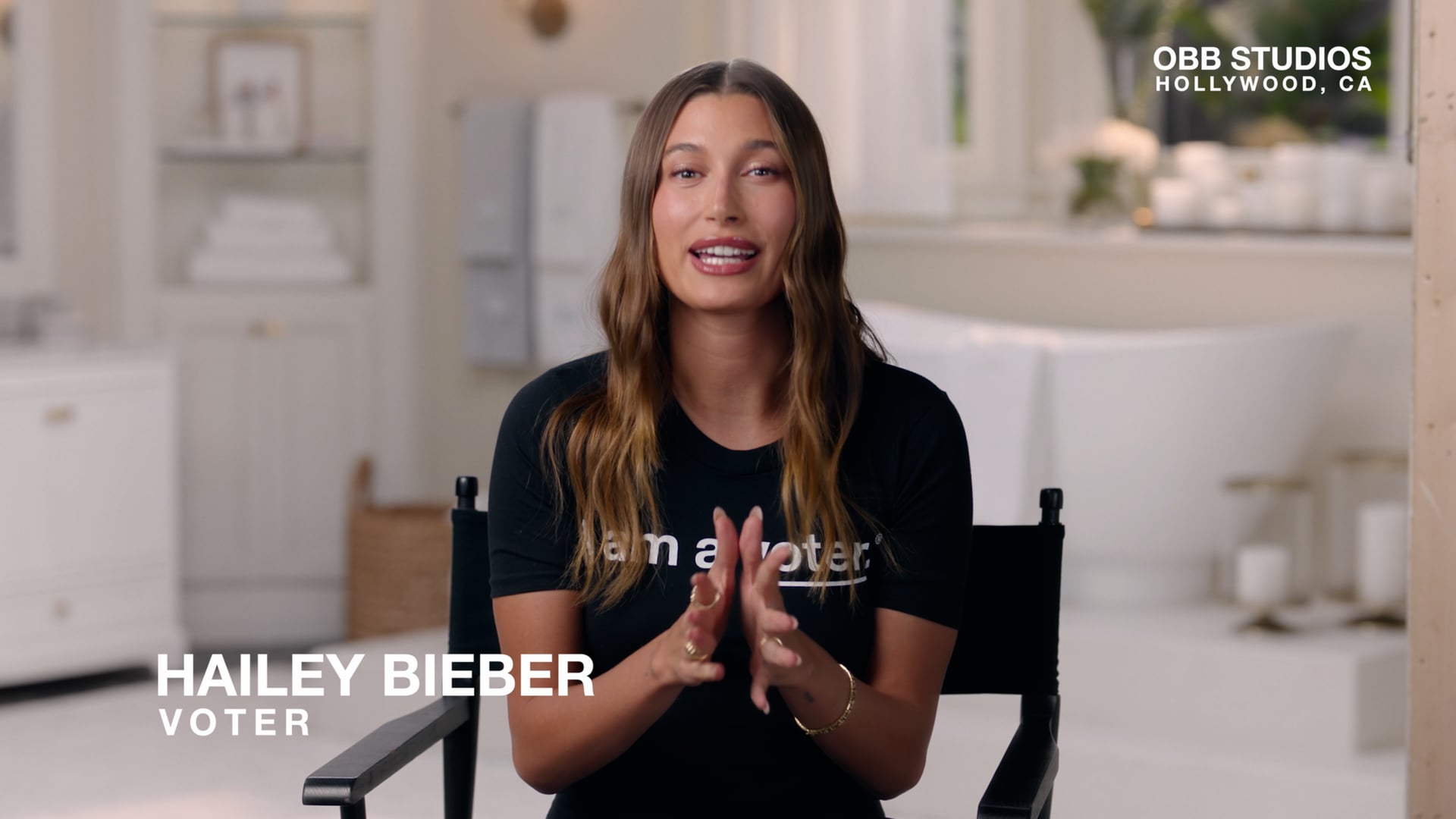 Hailey Beiber Voter PSA 2022