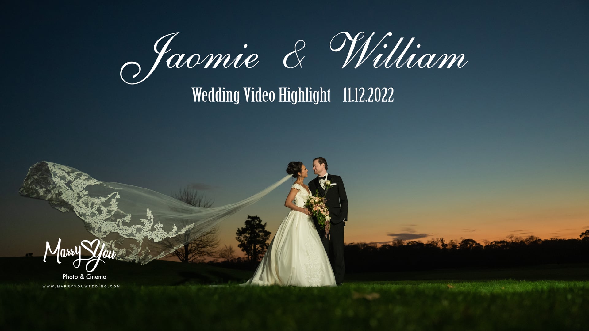 11.12.2022 Jaimie & William wedding highlight video