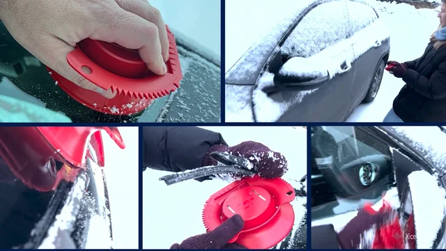 Ice scraper for the car - No Ice, Baby™ Round ice scrape