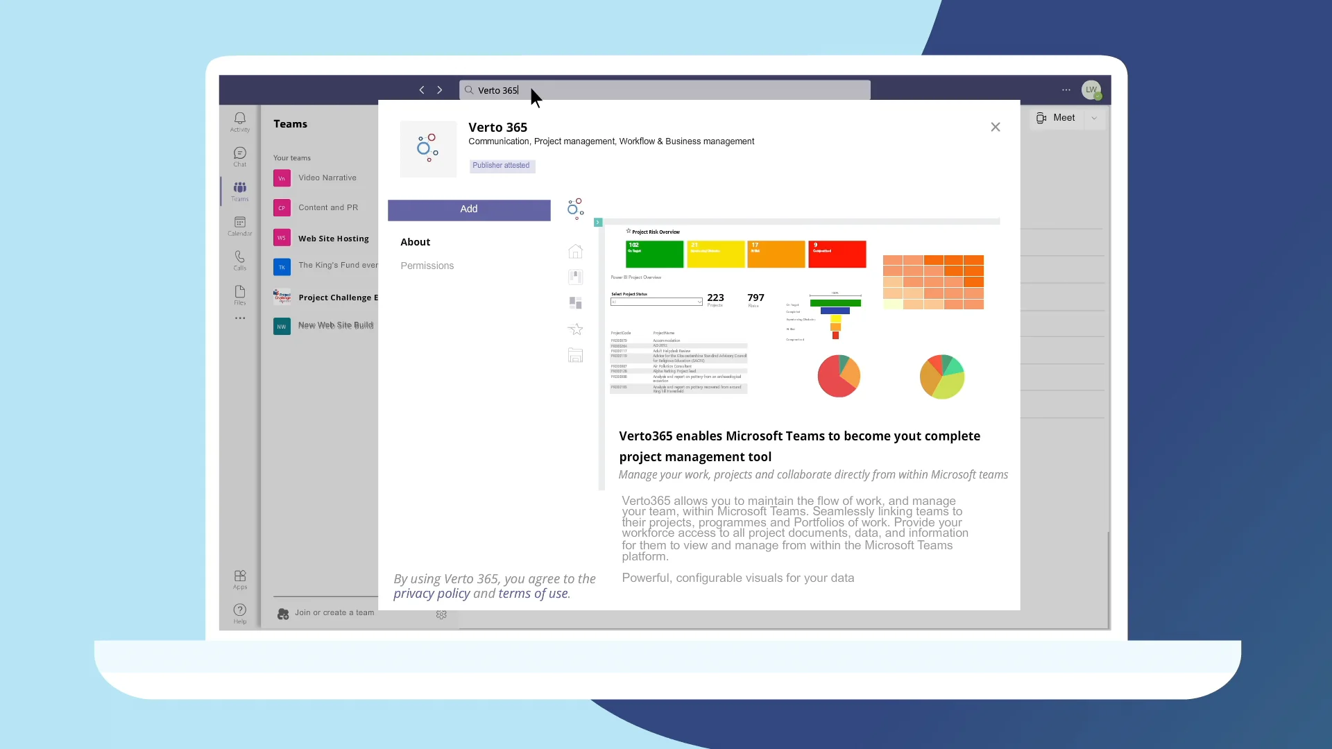Verto 365 enables Microsoft Teams to become your complete work ...