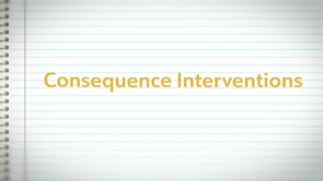 Consequence Interventions