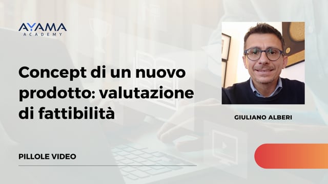 Concept di un nuovo prodotto: valutazione di fattibilità