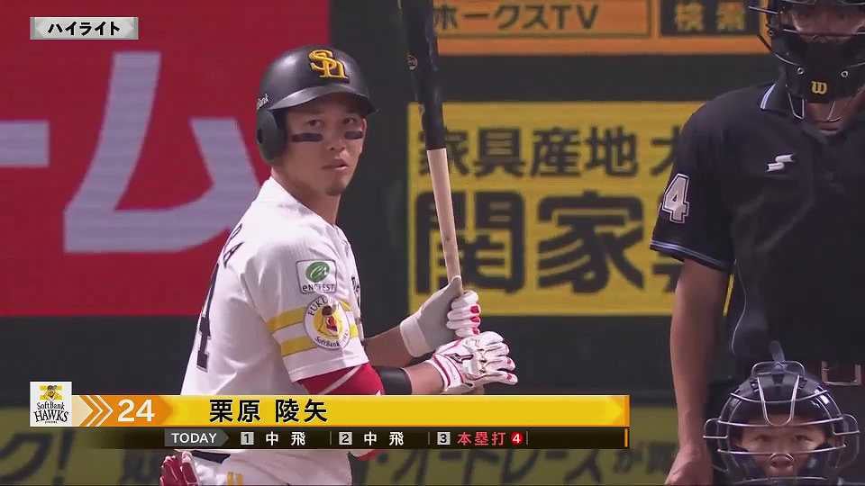 3月7日 ホークス対スワローズ ダイジェスト