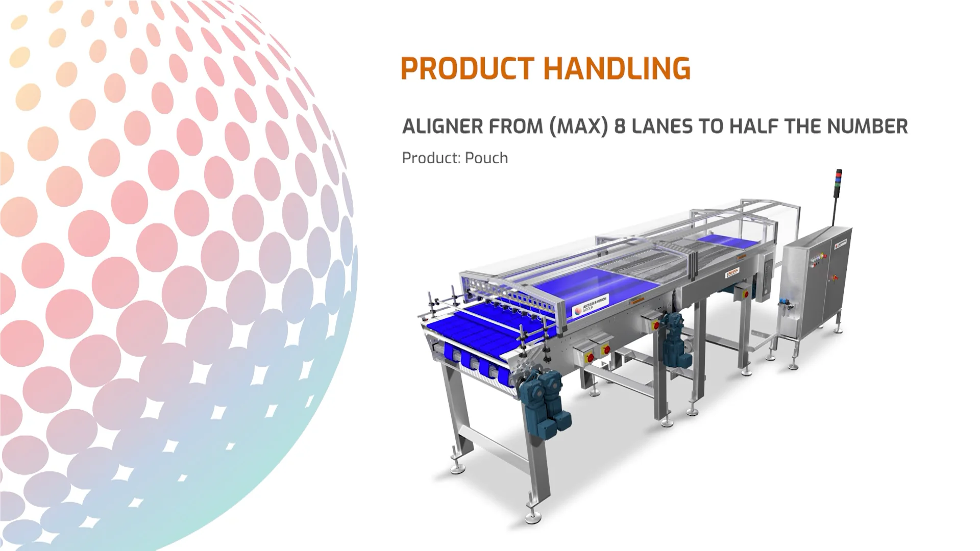 Sliding slat systems for complex product handling on Vimeo