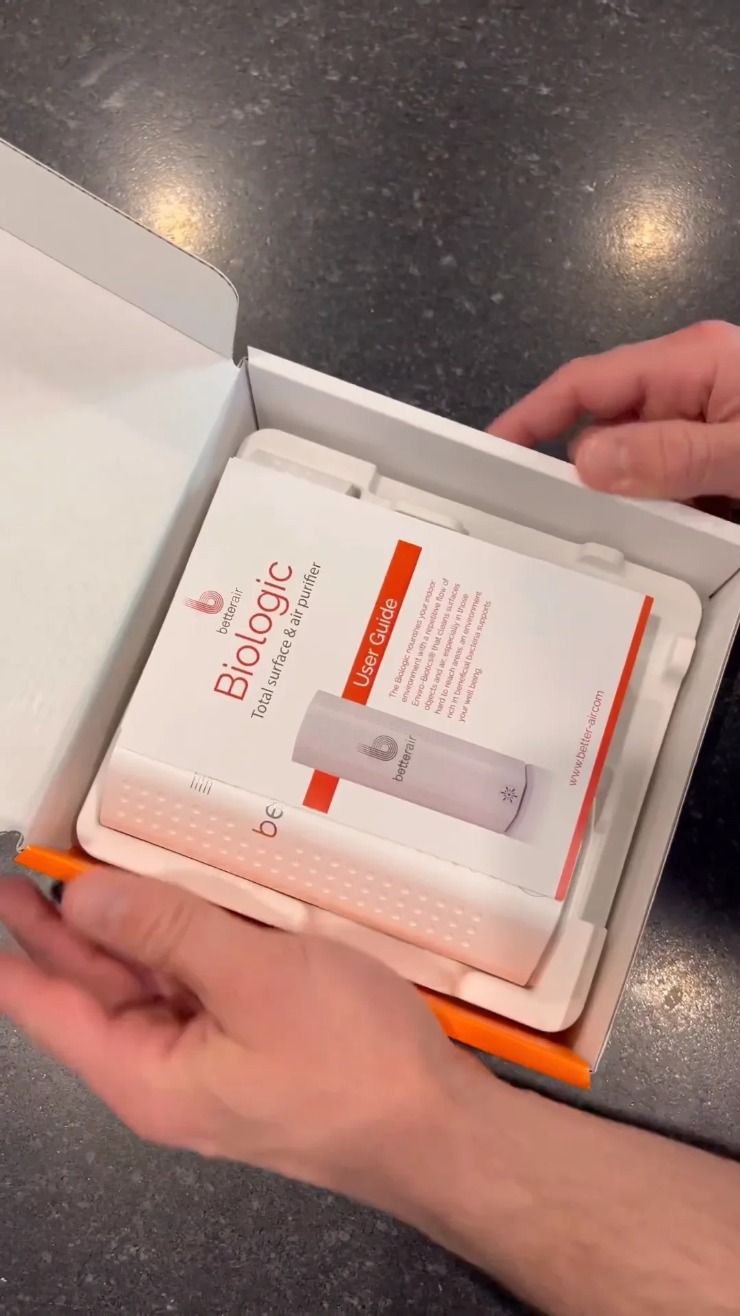 How to set up the biologic