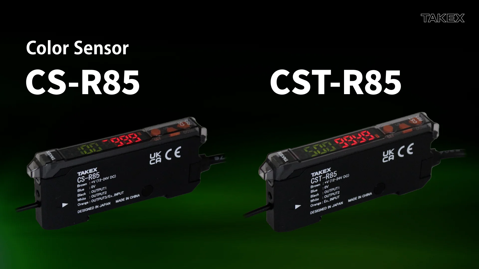 CS-R85 | Color Sensor | TAKEX
