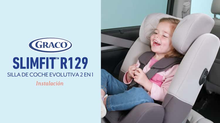 Installing graco slimfit car hot sale seat