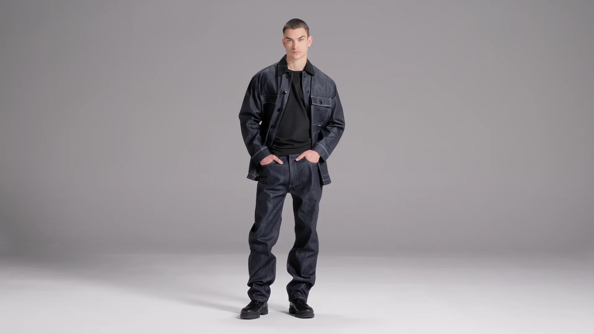 Premium Type 49 Relaxed Straight Jeans | Dark blue | G-STAR® US