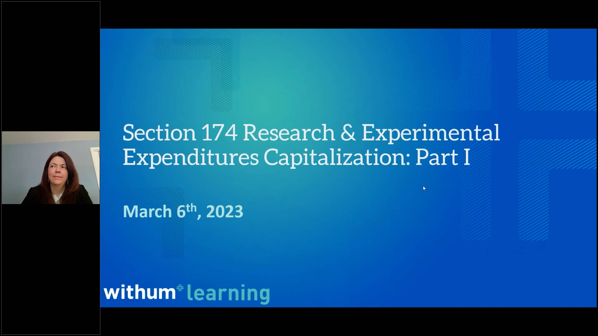 Section 174 research experimental expenditures capitalization part 1