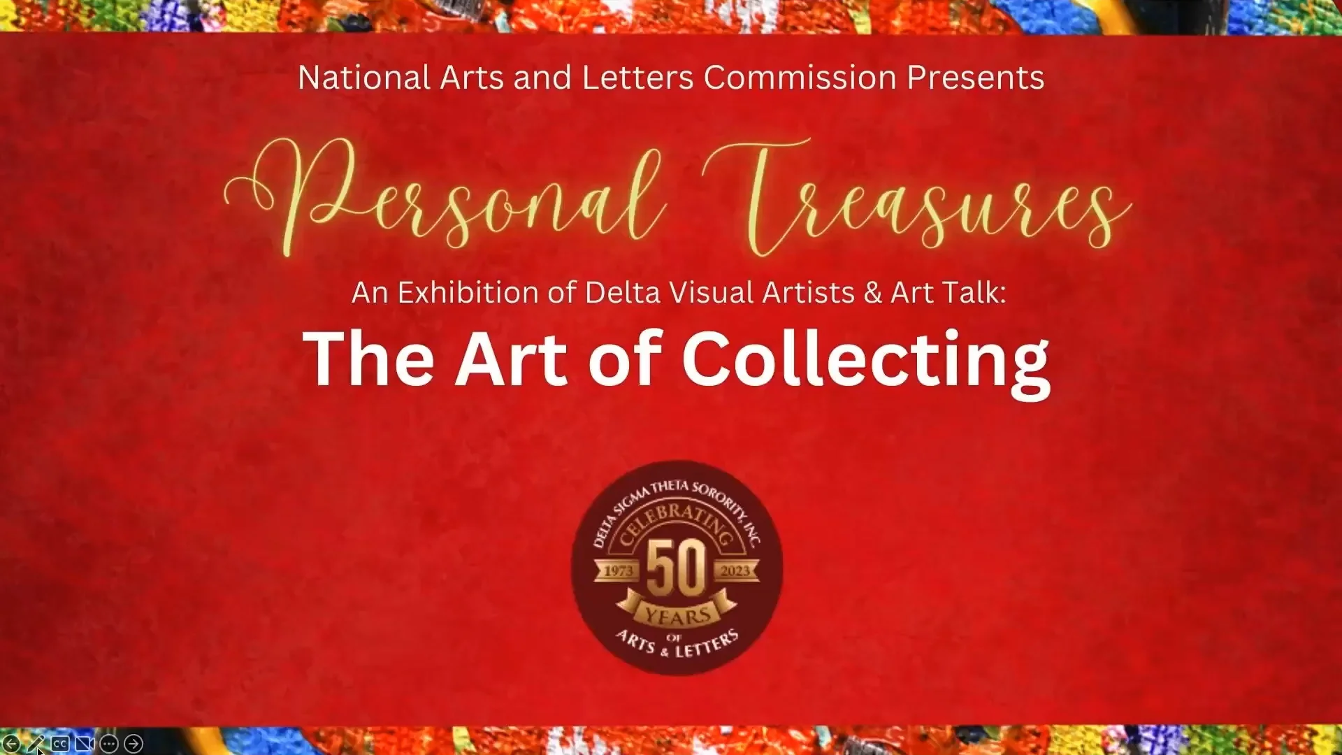 Personal Treasures Delta Exhibition & Art Talk 030523 Recording2 HB