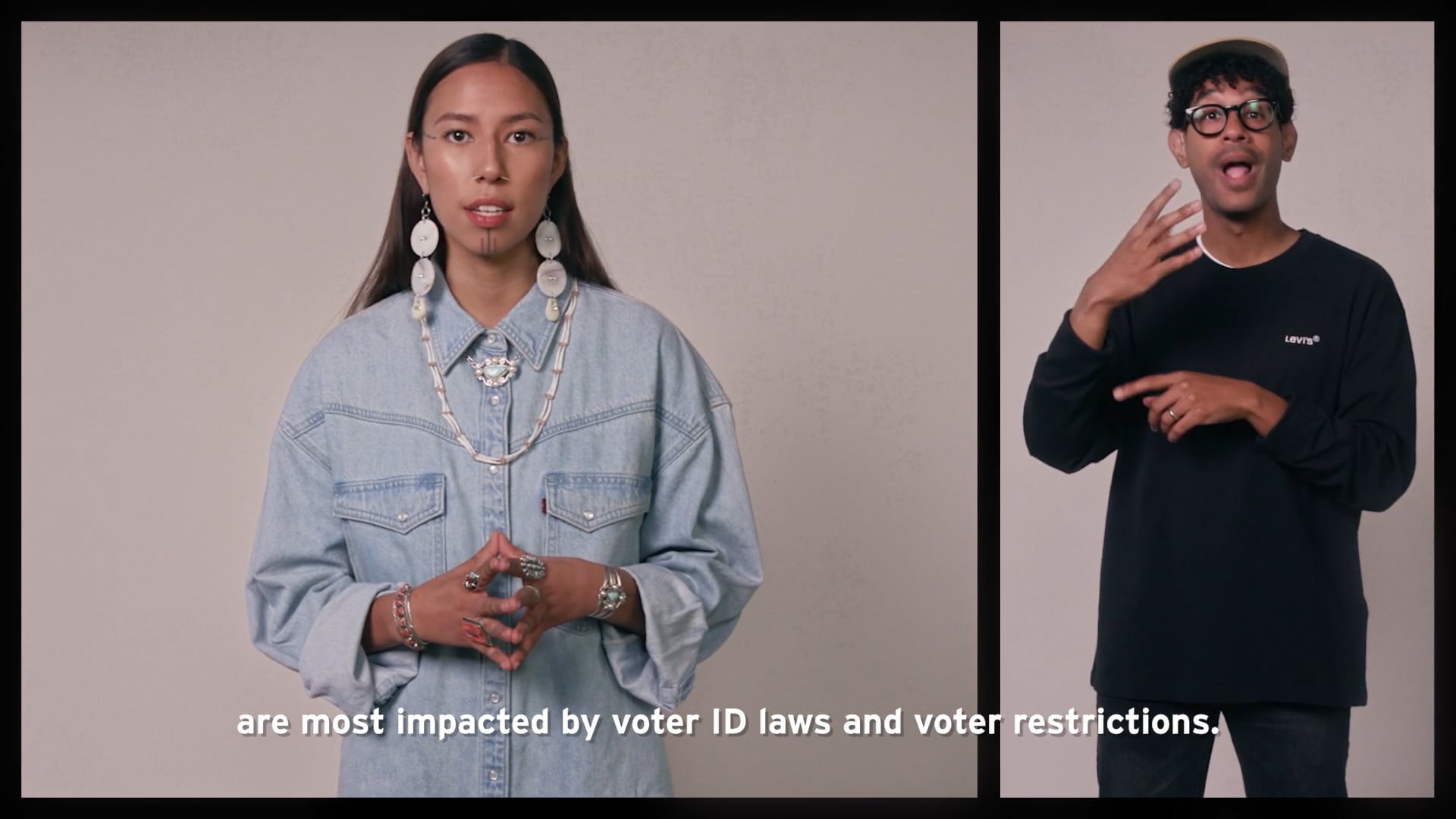 Levis - Voter PSA with Hailey Beiber