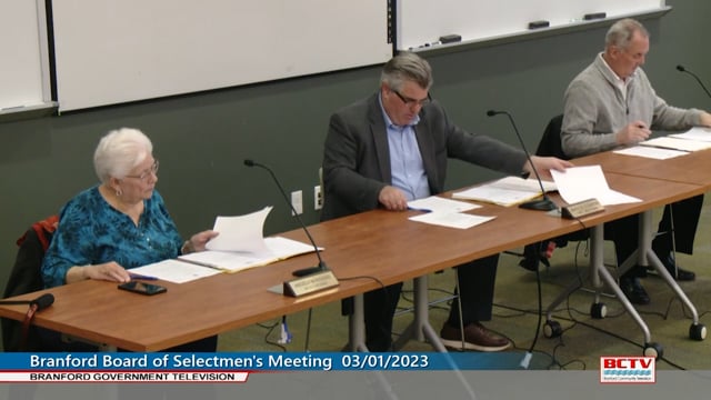 Board of Selectmen - 3/1/2023