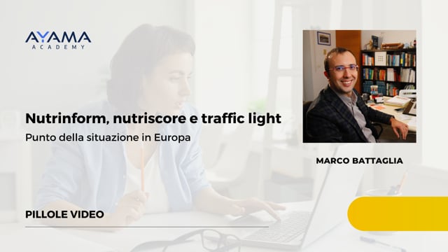 Nutrinform, nutriscore e traffic light: punto-della situazione in Europa